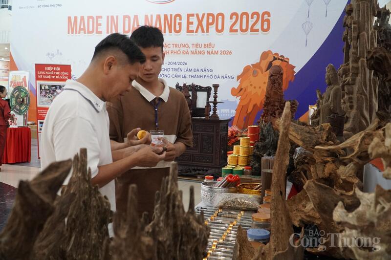 Sản phẩm trầm hương Nông Sơn tại Triển lãm Made in Da Nang Expo 2026