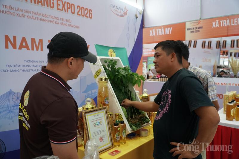 Đặc sản miền núi TP. Đà Nẵng "hút khách" tại triển lãm Made in Da Nang Expo 2026