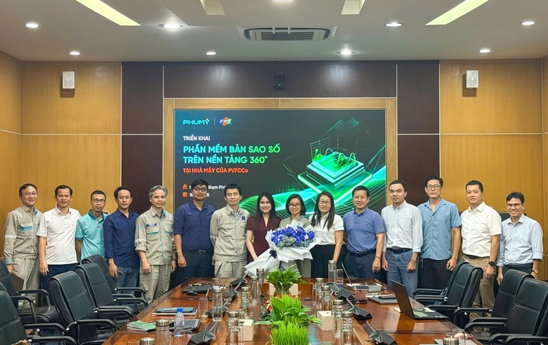 Dự án Digital Twin trên nền tảng ảnh 360° đang mở ra bước tiến mới trong số hóa hiện trường. Ảnh: PVFCCo – Phú Mỹ