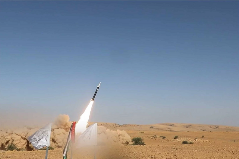 Với vận tốc Mach 16, tầm bắn xa và dẫn đường chính xác, tên lửa Palestine-2 đặt ra thách thức lớn cho các hệ thống phòng thủ. Ảnh: Army Recognition