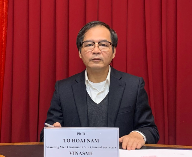 TS.Tô Hoài Nam - Phó Chủ tịch kiêm Tổng thư ký Hiệp hội Doanh nghiệp nhỏ và vừa Việt Nam