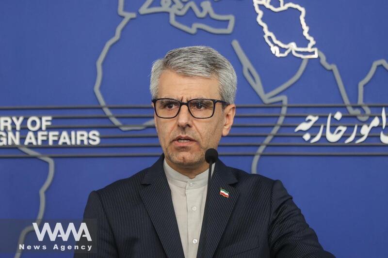 Người phát ngôn Bộ Ngoại giao Iran Nasser Baghaei. Ảnh: Wana News Agency.