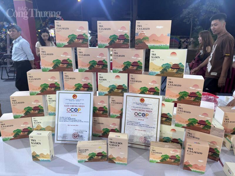 Sản phẩm trà cà gai leo đạt sản phẩm OCOP 3 sao đến từ xã Hồng Sơn, Thành phố Hà Nội.