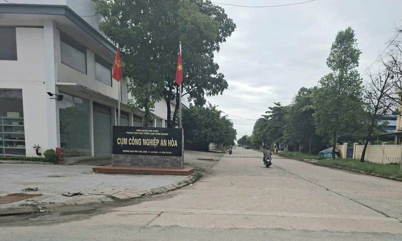 Mặt dù được hình thành từ lâu, hạ tầng tương đối đồng bộ song CCN An Hoà vẫn chưa thu hút được doanh nghiệp. Ảnh: Nguyễn Tuấn