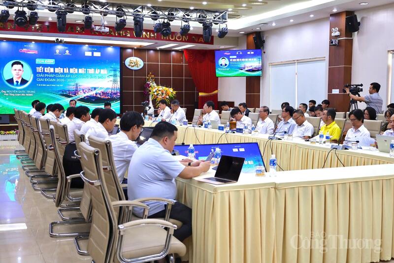 Tọa đàm không chỉ thảo luận lý thuyết mà hướng đến các giải pháp thực tiễn giúp giảm tải hệ thống điện.
