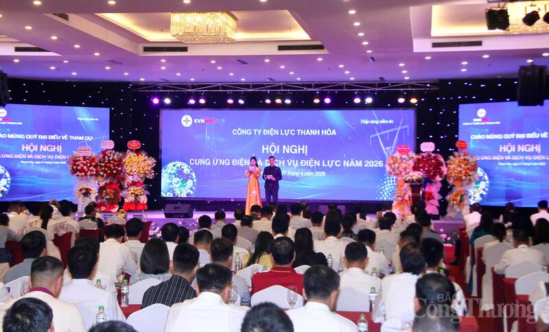 Toàn cảnh hội nghị “Cung ứng điện và Dịch vụ điện lực năm 2026”. Ảnh: Mạnh Lương