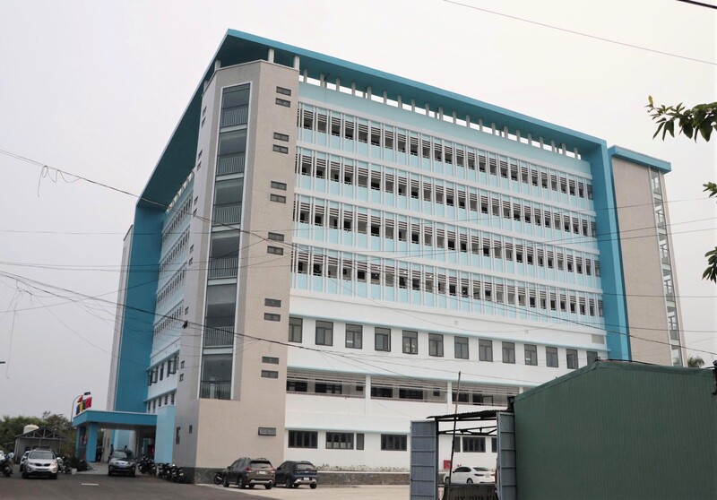 Khu điều trị kỹ thuật cao với quy mô 7 tầng và 1 tầng hầm. Ảnh: Diễm Phúc