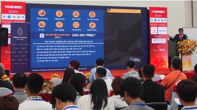 Hội thảo “Cơ hội đầu tư tại Argentina: Triển vọng kinh tế vĩ mô, Cơ chế ưu đãi đầu tư lớn (RIGI) và các dự án khai khoáng chiến lược”.