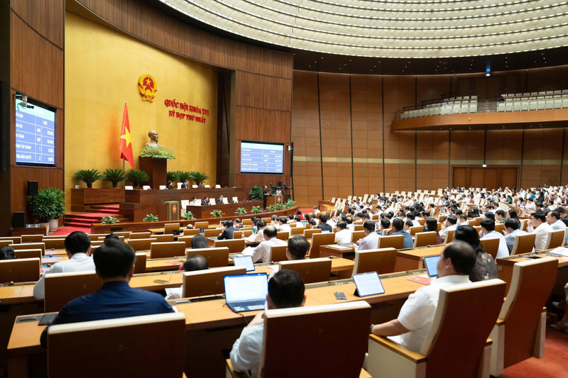 Quốc hội biểu quyết thông qua việc bổ sung chương trình Kỳ họp thứ Nhất, Quốc hội khóa XVI