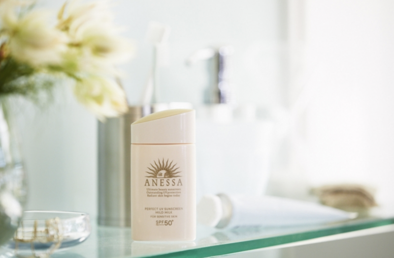 Kem chống nắng Anessa do Công ty TNHH Thương mại Dịch vụ BB Việt Nam đứng tên công bố bị Bộ Y tế yêu cầu thu hồi. Ảnh: S.P.