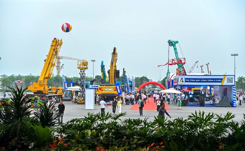 Triển lãm Mining & Construction Vietnam 2026 sẽ diễn ra từ ngày 21/4 đến 23/4 tại Trung tâm Triển lãm Việt Nam (VEC), Đông Anh, TP Hà Nội. Ảnh: Nguyễn Lan