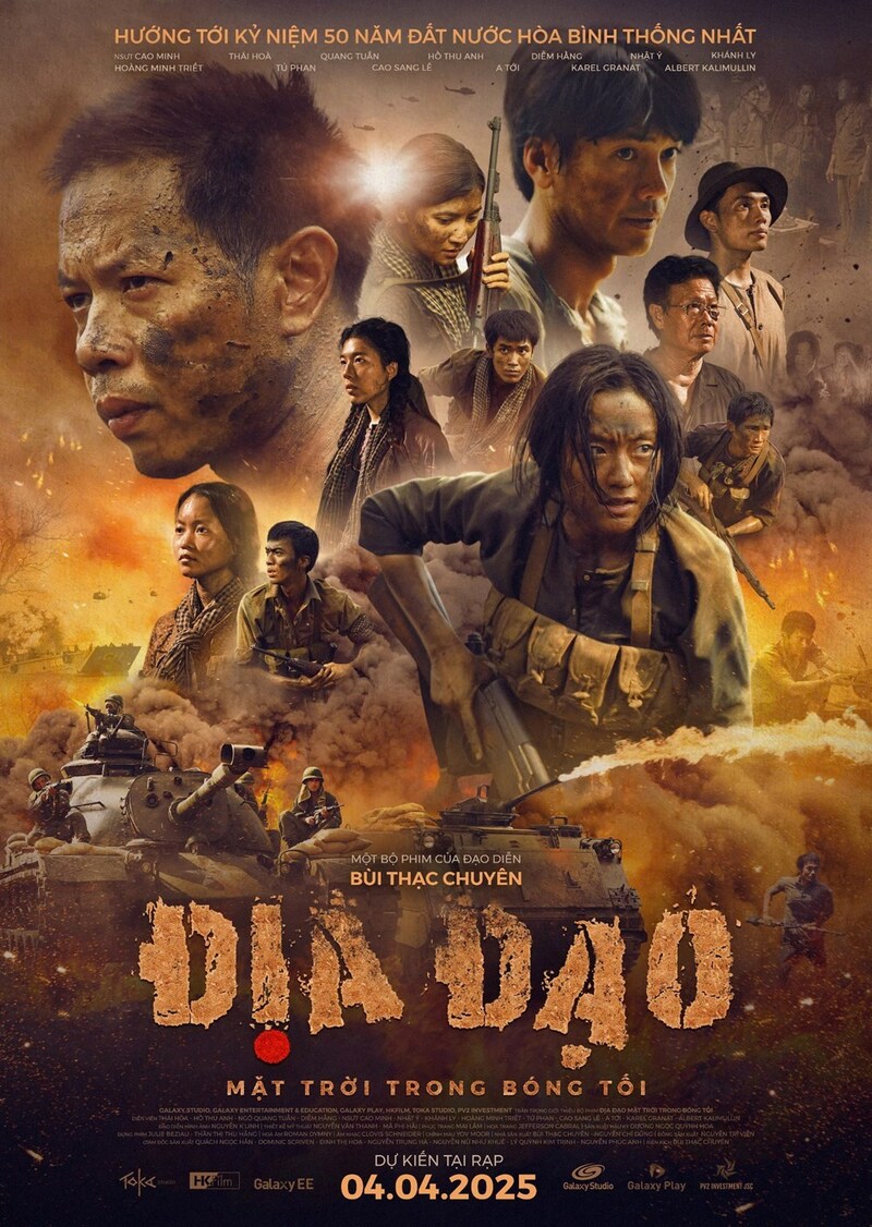 "Địa đạo: Mặt trời trong bóng tối" được chọn chiếu khai mạc đợt phim.