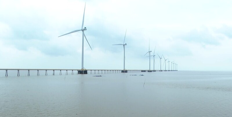 Khu kinh tế Định An được kỳ vọng là một trong những trung tâm kinh tế biển vùng đồng bằng sông Cửu Long. Ảnh: Vinhlong.gov.vn.