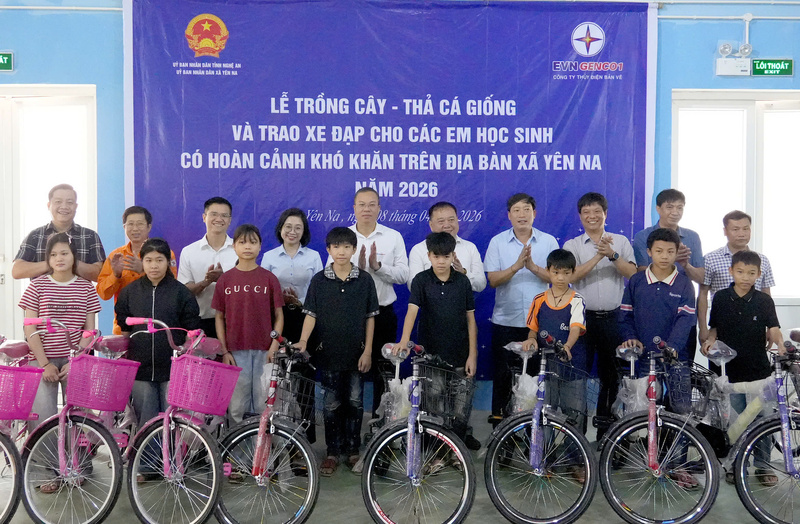 Mỗi năm, công ty đều tổ chức chuỗi hoạt động từ thiện, an sinh xã hội trên địa bàn tỉnh. Ảnh: Linh Chi