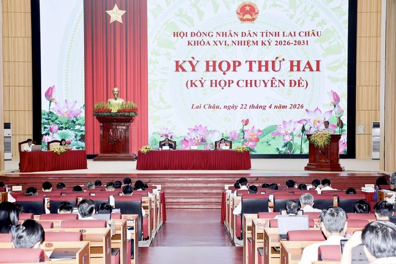 HĐND tỉnh Lai Châu cũng đã xem xét, thông qua 14 nghị quyết quan trọng tại Kỳ họp thứ 2, khóa XVI, nhiệm kỳ 2026-2031. Ảnh: CTV