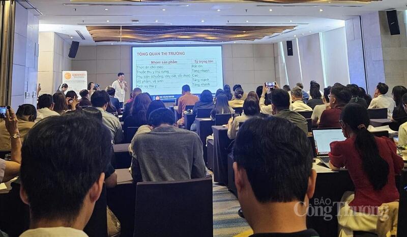 Ông Hồ Mộng Hải - Phó trưởng phòng giống vật nuôi, Cục Chăn nuôi và Thú y chia sẻ tại sự kiện.