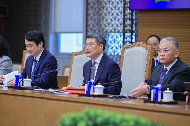 Thủ tướng Chính phủ đề nghị Estonia tăng cường chia sẻ kinh nghiệm, chuyển giao công nghệ và hỗ trợ Việt Nam trong các lĩnh vực ưu tiên - Ảnh: VGP/Nhật Bắc