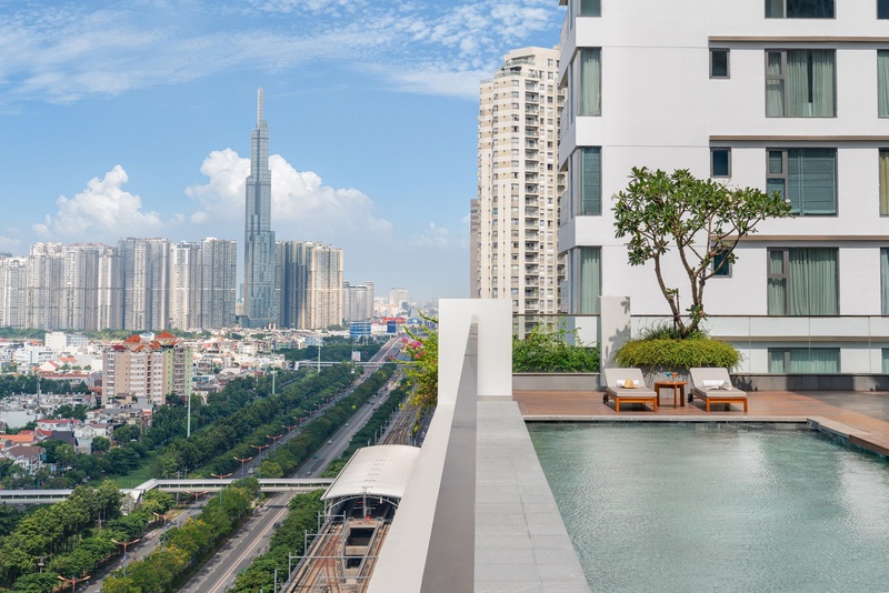 The Berkley nằm ngay cạnh ga metro An Phú, thừa hưởng dư địa tăng giá lớn . Ảnh: ĐVCC.