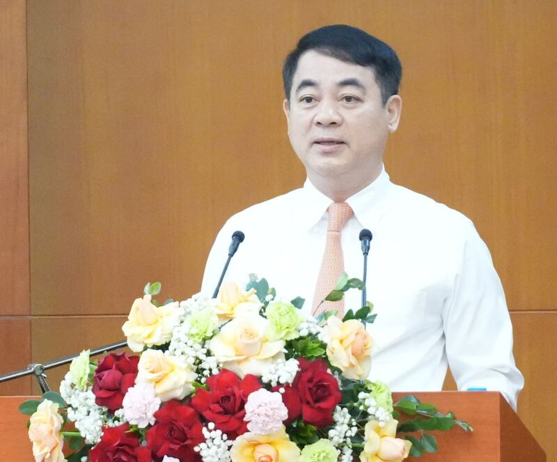 Đồng chí Nghiêm Xuân Thành, Ủy viên Trung ương Đảng, Phó Chủ nhiệm Ủy ban Kiểm tra Trung ương. Ảnh: Thu Hà