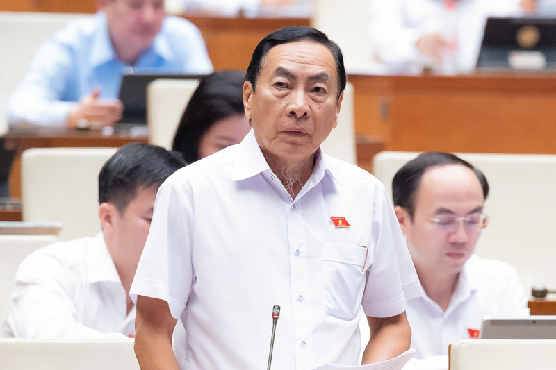 Đại biểu Phạm Văn Hòa - đoàn Đồng Tháp