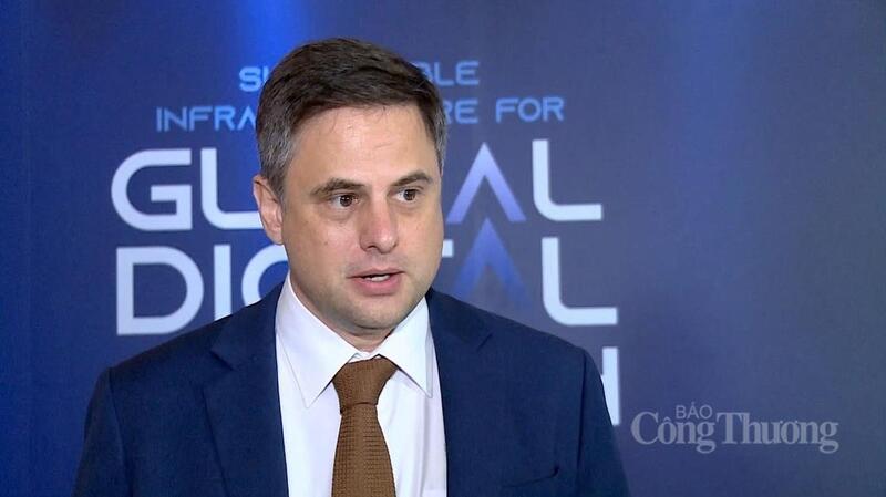 Ông Luke Timmins, Giám đốc giải pháp trung tâm dữ liệu khu vực Đông Nam Á của Johnson Controls. Ảnh: Quốc Chuyển