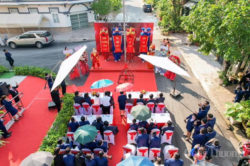 Quang cảnh tại buổi lễ.