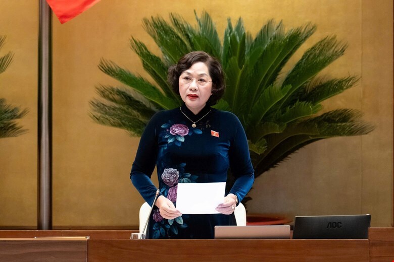 Phó Chủ tịch Quốc hội Nguyễn Thị Hồng nhấn mạnh, Ủy ban Thường vụ Quốc hội sẽ tổng hợp đầy đủ ý kiến của đại biểu Quốc hội ở Tổ và Hội trường để gửi Chính phủ.