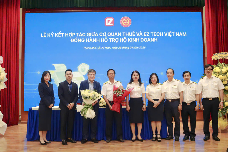 Thuế TP.HCM và Ez Tech sẽ phối hợp triển khai đồng bộ các giải pháp số hóa trong quản lý thuế