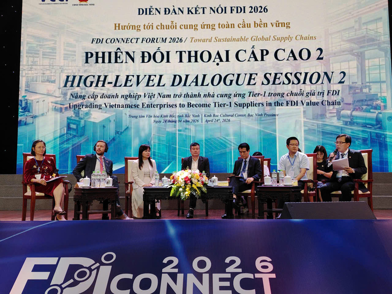 Sự kiện diễn ra vào chiều 24/4, tại tỉnh Bắc Ninh. Ảnh: TT