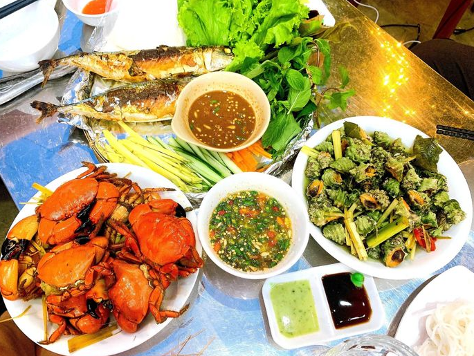 Đa dạng hải sản để du khách lựa chọn