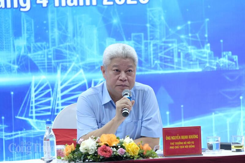 Thứ trưởng Bộ Nội vụ Nguyễn Mạnh Khương