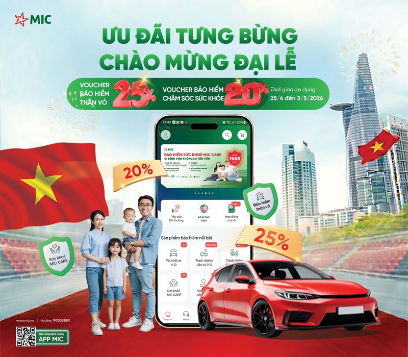 Bảo hiểm Quân đội ưu đãi đến 25% trên App: Bảo vệ 'kép' sức khỏe  - 1