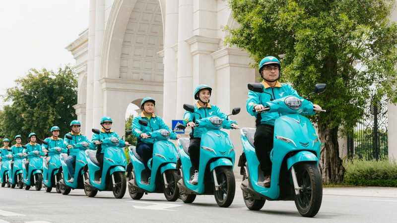 Green SM (trước đây là Xanh SM) chiếm 54,51% thị phần trong mảng gọi xe taxi công nghệ, tăng so với mức 51,5% của quý IV/2025. Ảnh: Green SM