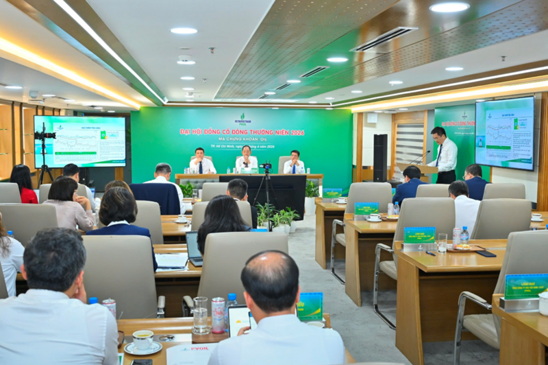 Toàn cảnh Đại hội đồng cổ đông PVOIL. Ảnh: PVOIL