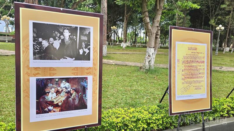 Nội dung triển lãm được bố cục thành 4 phần. Phần “Tư tưởng đại đoàn kết” giới thiệu bức thư lịch sử của Chủ tịch Hồ Chí Minh gửi Đại hội các dân tộc thiểu số miền Nam tại Pleiku ngày 19/4/1946, một dấu mốc quan trọng khẳng định vai trò của khối đại đoàn kết dân tộc.