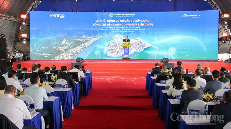 Lễ khởi công siêu dự án đầu tư xây dựng tổng thể Bến cảng container Liên Chiểu