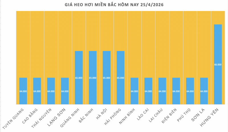Giá heo hơi hôm nay 25/4/2026: Tăng nhẹ một vài nơi - 1