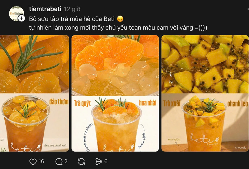 Sau khi thành phố siết chặt quản lý vỉa hè, nhiều quán đã chuyển hướng sang kinh doanh trực tuyến, tận dụng nền tảng số để duy trì doanh thu. Ảnh chụp màn hình