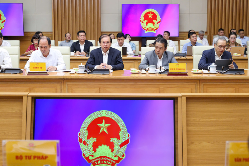 Các đại biểu dự cuộc họp - Ảnh: VGP/Nhật Bắc