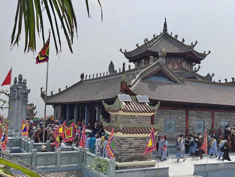 Đền thờ các Anh hùng dân tộc Việt Nam - Quốc Tổ Vọng Từ, phường Đồ Sơn, TP. Hải Phòng là không gian thờ tự tôn nghiêm, được khánh thành ngày 26/2 vừa qua.