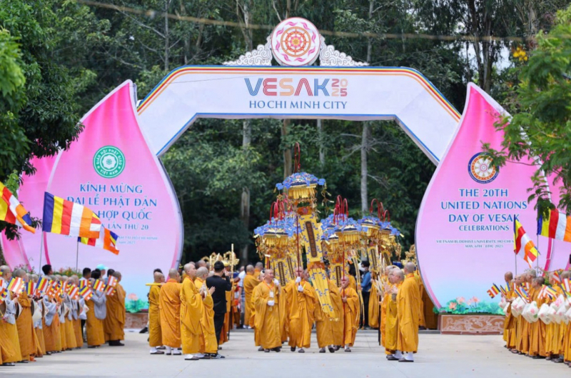 Đại lễ Vesak Liên hợp quốc tổ chức tại TP. Hồ Chí Minh.