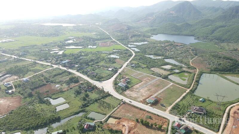 Một góc xã Toàn Lưu. Ảnh: Trọng Tùng