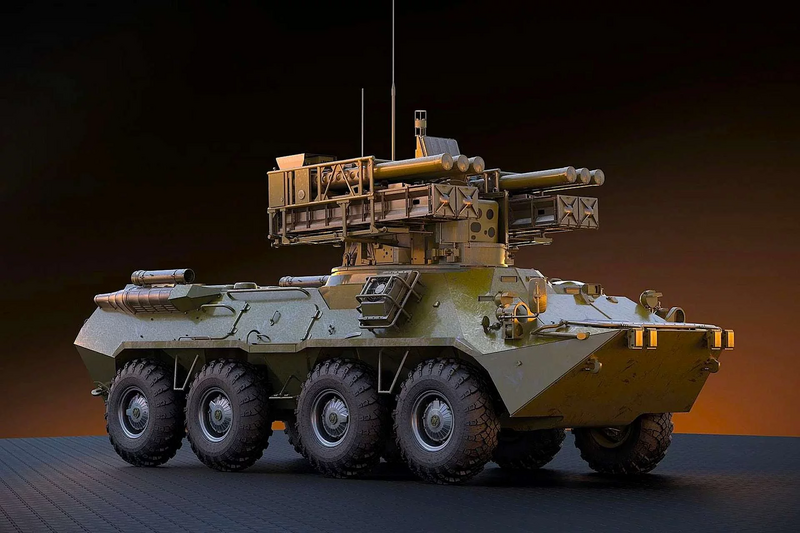 Hệ thống Krona của Nga tích hợp radar, chỉ huy và hỏa lực, tạo lưới phòng không tầm ngắn hiệu quả trước các mối đe dọa UAV ngày càng gia tăng. Ảnh: Army Recognition