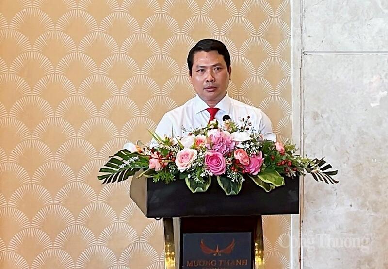 Ông Hà Vũ Sơn – Giám đốc Sở Công Thương TP. Cần Thơ, phát biểu khai mạc.