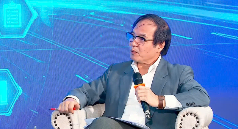 TS. Tô Hoài Nam, Phó Chủ tịch kiêm Tổng Thư ký Hiệp hội Doanh nghiệp nhỏ và vừa Việt Nam. Ảnh chụp màn hình.