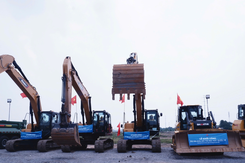 Dự án có quy mô khoảng 880 ha, với tổng vốn đầu tư khoảng 59.000 tỷ đồng, tọa lạc tại khu vực Tây Bắc TP. Hồ Chí Minh. Ảnh: Minh Anh.