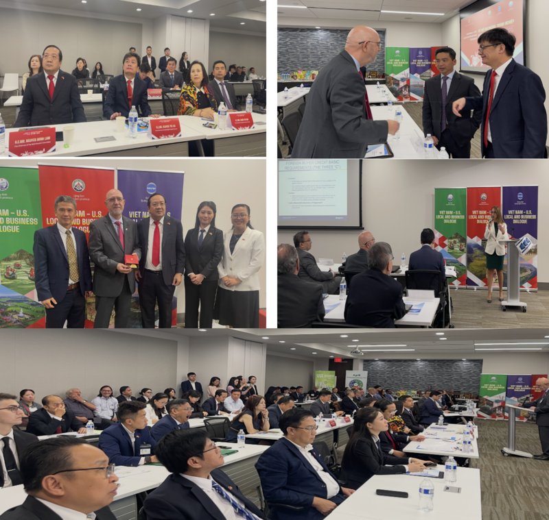 Quang cảnh buổi toạ đàm.