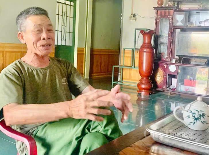 Phần thưởng lớn nhất của thương binh Nông Văn Phong là được sống để kể lại, để những câu chuyện về Ngày Giải phóng miền Nam không bị lãng quên.