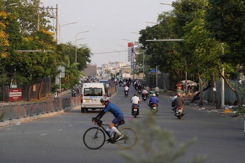 Thời tiết TP. Hồ Chí Minh hôm nay duy trì trạng thái trời nắng gió nhẹ, chiều tối có mưa rào và dông rải rác. Ảnh: Bich Liên.
