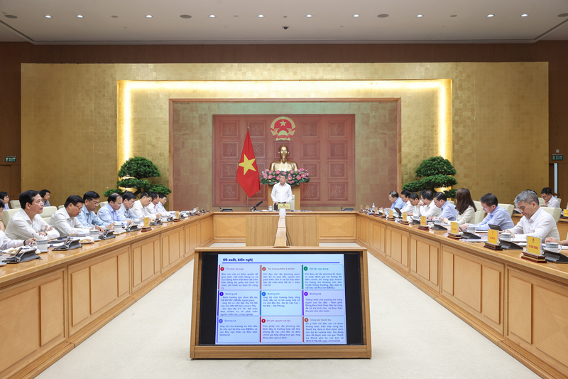 Toàn cảnh buổi làm việc. Ảnh: VGP